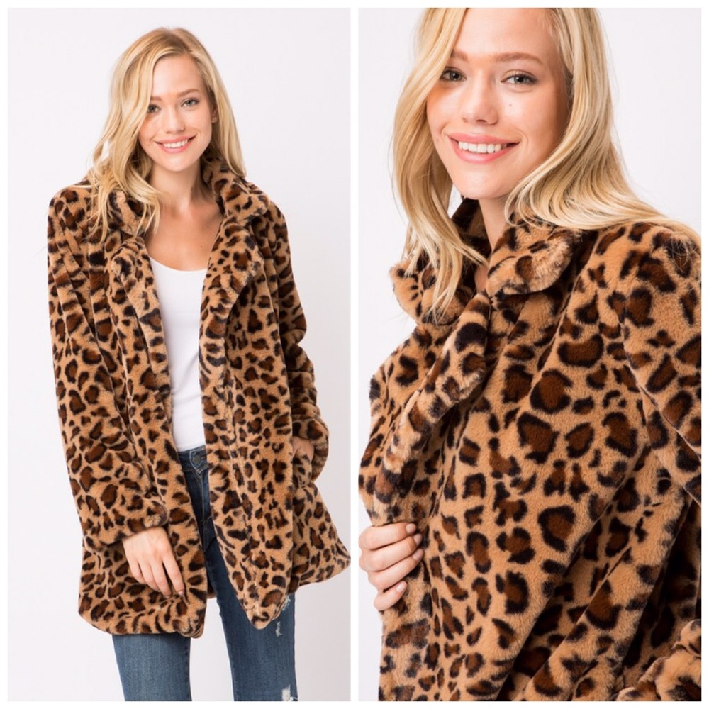 REORDERED! ❤️ Fab Faux Fur Pocket Detail Jacket! - Picture 5 of 7